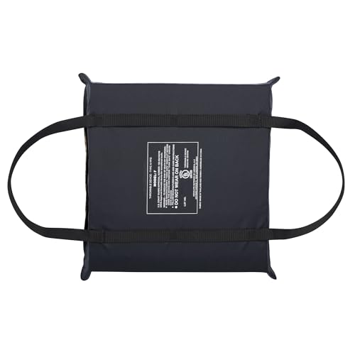 Flotation Cushion Onyx for Boating, Fishing, Paddling. U.S. Coast Guard Approved, Measures 15” x 16” x 2.5”