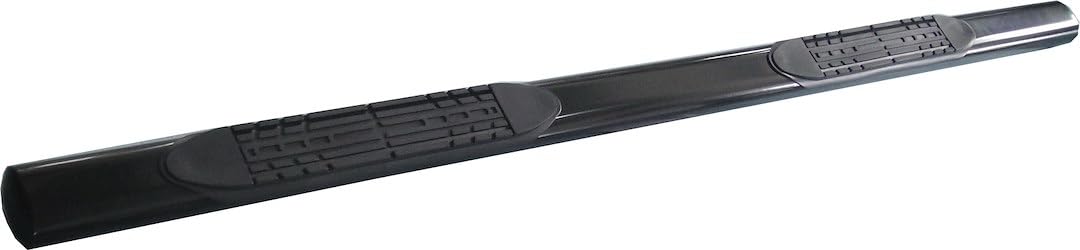 Truck TrailFX A1544B Running Boards Fits Nissan Titan Crew Cab 2004-2015 Black 4 Inch Oval Tube Side Steps Powder Coated Mild Steel Slip-Resistant Step Pads Rocker Panel Mount