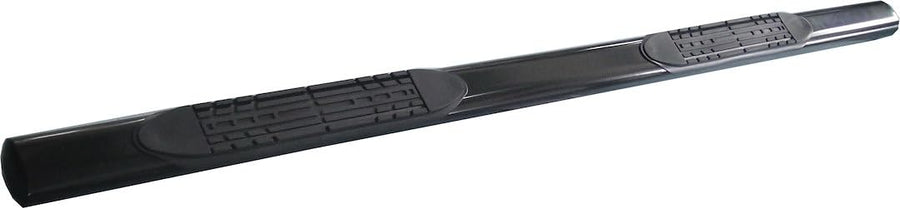 Truck TrailFX A1544B Running Boards Fits Nissan Titan Crew Cab 2004-2015 Black 4 Inch Oval Tube Side Steps Powder Coated Mild Steel Slip-Resistant Step Pads Rocker Panel Mount