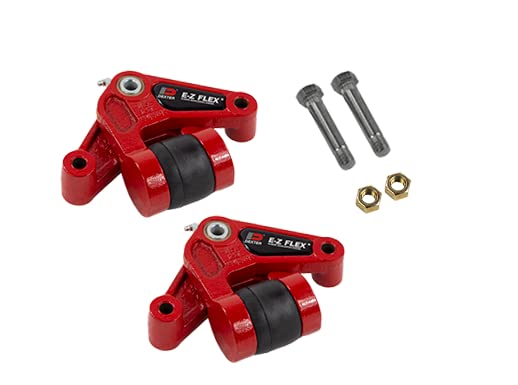 E-Z Flex Dexter Equalizer and Bolts, 1 pack (Red powder coat) K71-657-06