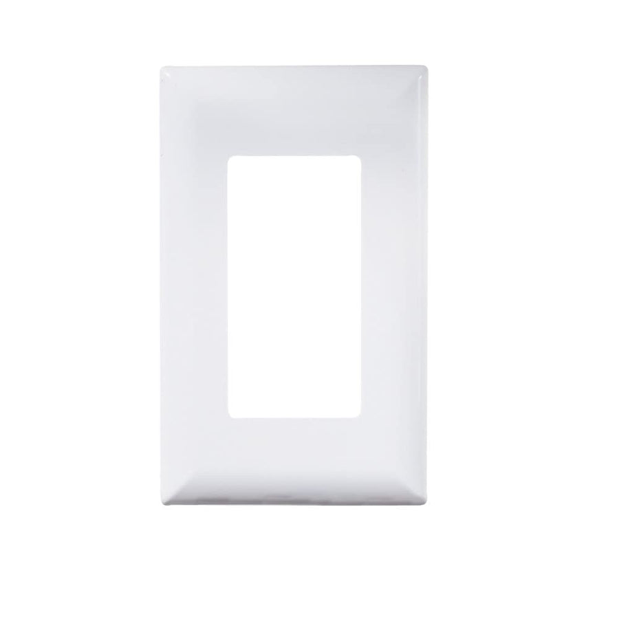 Cover Plate RV Designer S849 for Self Contained Contemporary Switch, White, AC Electrical