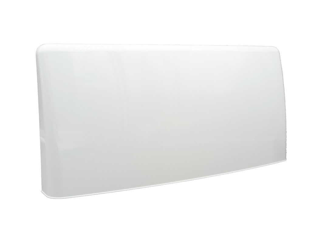 Endura Exhaust Vent B&B, 94278 with 1.5” Flange – Polar White, UV-Stable Aerodynamic Design Wind Tested to 190 MPH, OEM Replacement – Made in USA