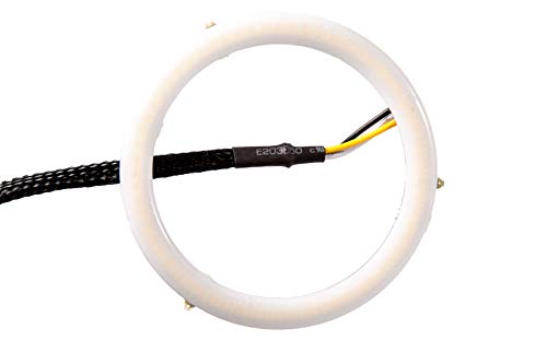 Four Halo Lights LED 70mm/90mm White Diode Dynamics