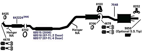 Muffler AP Exhaust 7548