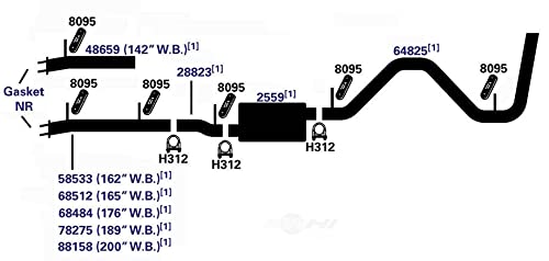 Exhaust AP 68484 Pipe