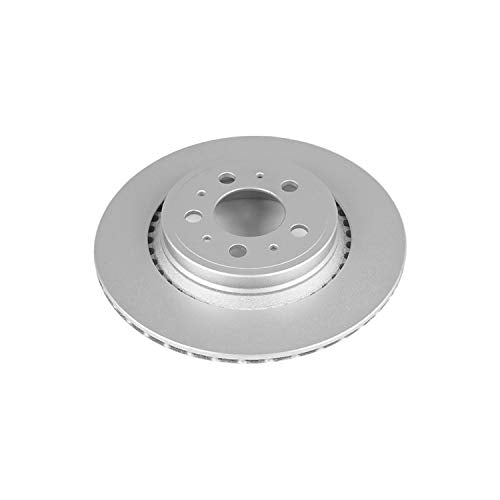 Power Stop EBR1077EVC Evolution rear Genuine Geomet® Coated Brake Rotor For Volvo XC90 2003-2014 [Model Specific]