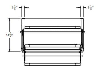 Stromberg Carlson RV Step Manual SMFP-3100 – Foldable Camper Stairs for Trailer Entry, Triple Pull Out Platform for RV, Rust Resistant Construction, Exterior Camper Step, 24" Wide Non-Skid Design
