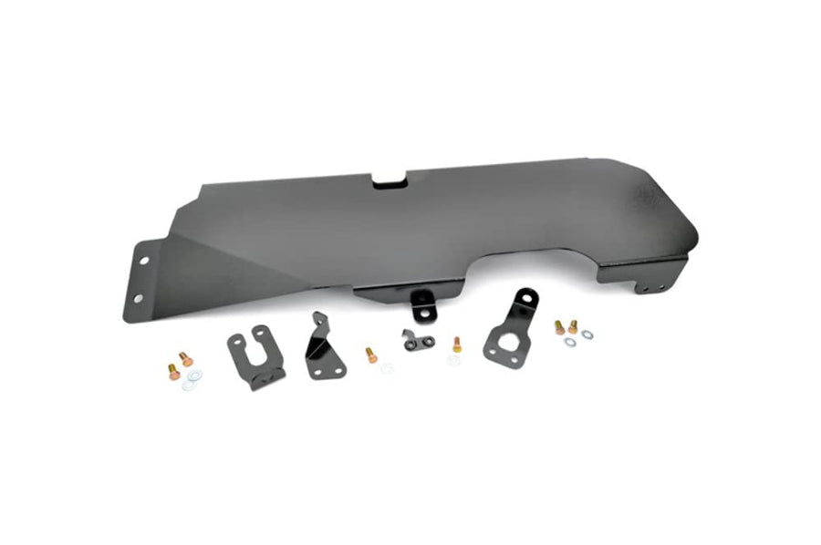 Rough Country Skid Plate Gas Tank for 2007-2018 Jeep Wrangler JK 2-Door - 794 , Black