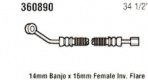 Power Steering Gates 360890 Hose Assembly Pressure Line