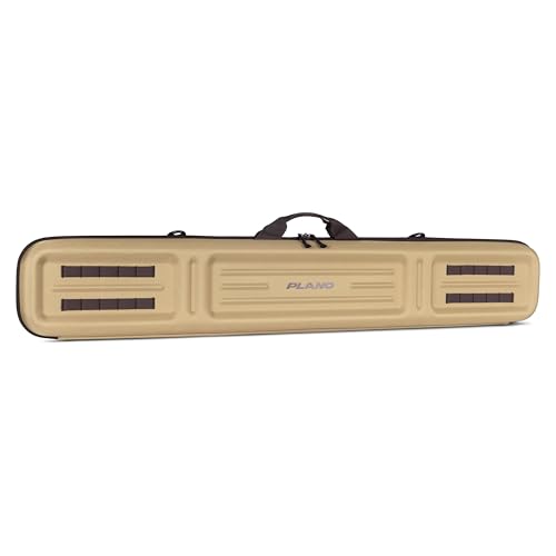 Plano Shotgun Diverge Case, 54 in., Lightweight and Durable Gun Carrying Case, Detachable, Padded Shoulder Strap, High-Density Foam Inserts, Webbing Straps for Attachable Accessory Bags