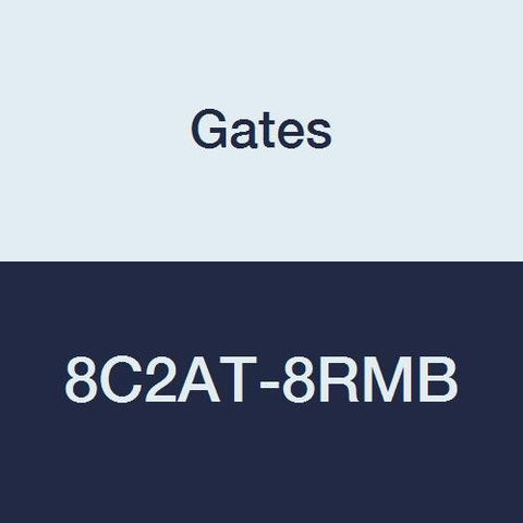 Gates Field Attachable Type T 8C2AT-8RMB for G2 Hose, 2 Wire, Male O-Ring Boss, 1/2" ID