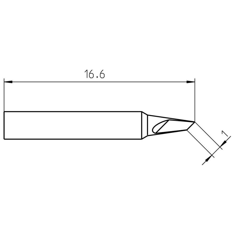 Welding Tool RTP 010 K Tip Knife 1.0