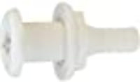 90 Degree THRU HULL 1-1/8" WHITE