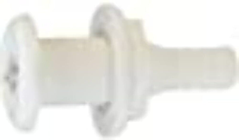 90 Degree THRU HULL 1-1/8" WHITE