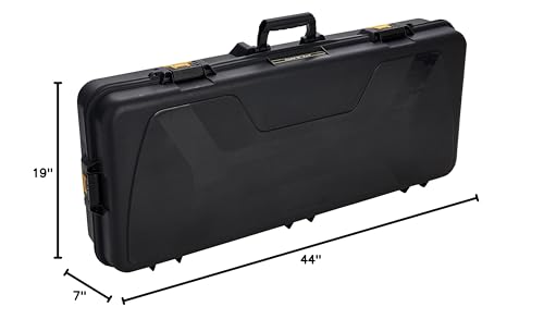 Plano 44" All Weather Series Compound Bow Case, Green, Waterproof, Industrial Strength Archery Storage, Travel-Friendly Protective Case