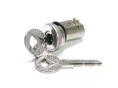Trunk Lock Cylinder And Keys Scott Drake C5OZ-6243505-B