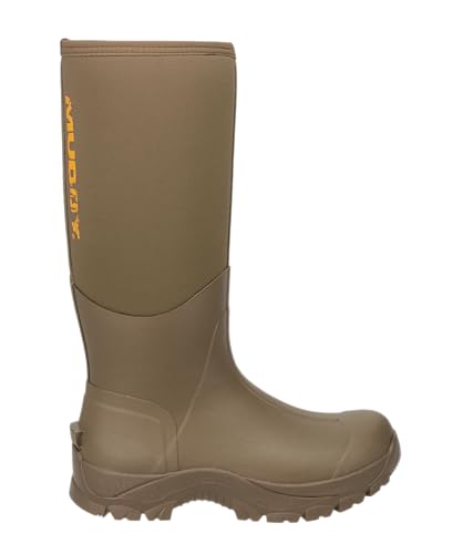 Muddy Outdoors MTX Men's 17" Rubber Boots Clay 9 D