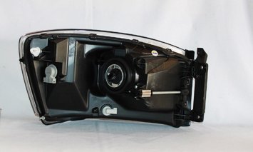 Left TYC Headlight Assembly Compatible with 2006-2006 Dodge Ram Pickup