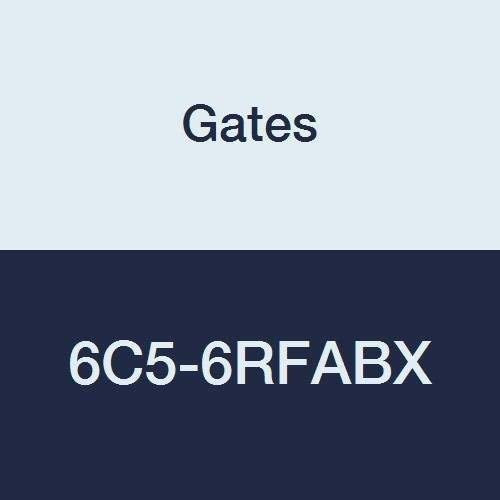 6C5-6RFABX Gates Field Attachable for C5C, C5D and C5M Hose, Female Air Brake Swivel, Steel, 5/16" ID