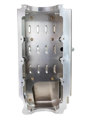 Moroso Aluminum Marine/Drag Race Oil Pan 21420, Fits Big Block Chevy Mark IV, 7.75" Depth