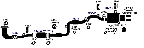 Exhaust Gasket AP Exhaust 9239