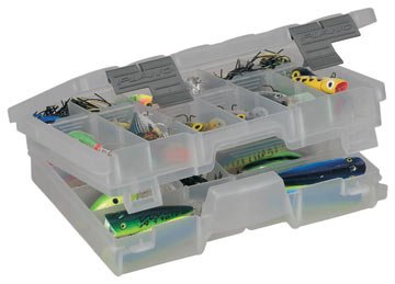 Two Tier Plano Tackle Box (Medium), Transparent (4600-00)