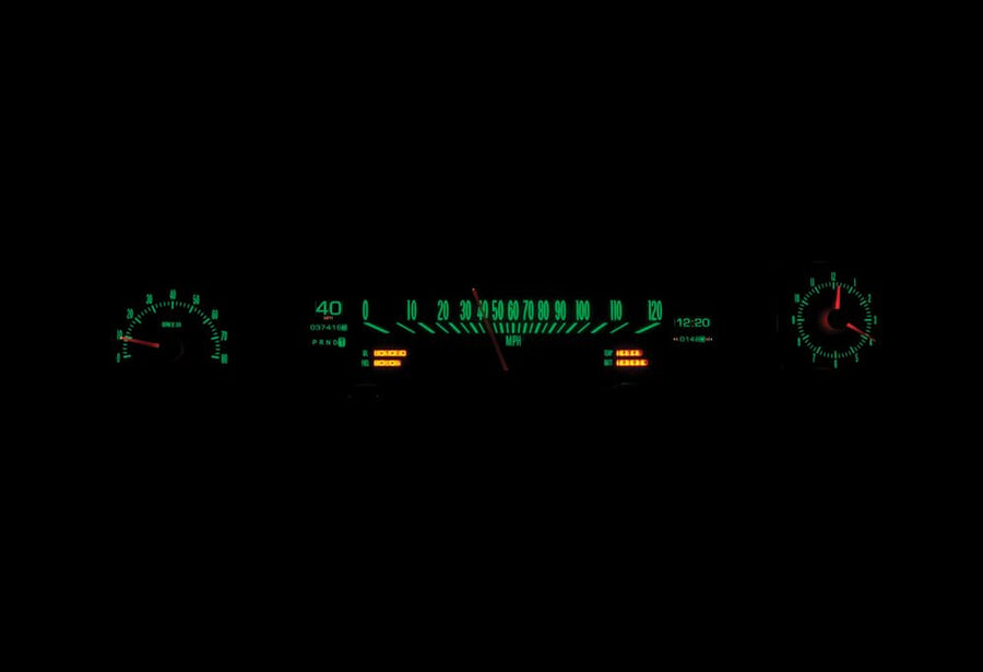 Dakota Digital RTX Gauge Instrument System RTX-68C-IMP-X Compatible with Chevy 1968 Caprice/Impala