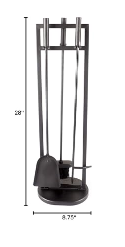 Classic Pleasant Hearth 4 Pc Fireplace Toolset