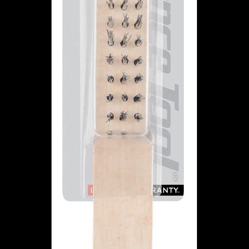 W1152 Performance Tool - Solid Wood Handle with Steel Bristles for Quick and Easy Cleaning of Rust, Paint, Dirt, and More