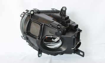 Right Headlight Assembly TYC Compatible with 2007-2013 Mini Mini Cooper