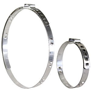 CV Joint Boot Clamps 2 Sets 48mm and 120mm, Stainless Steel Adjustable Axle Drive Shaft