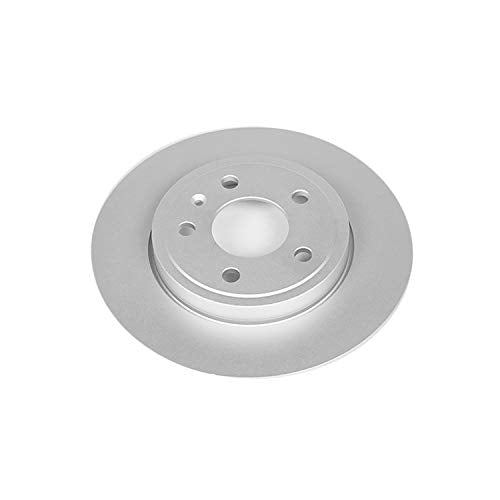 Rear Power Stop EBR1006EVC Evolution Geomet Coated Brake Rotor For Audi A4 2005-2009, Audi A4 Quattro 2005-2009 [Model Specific]