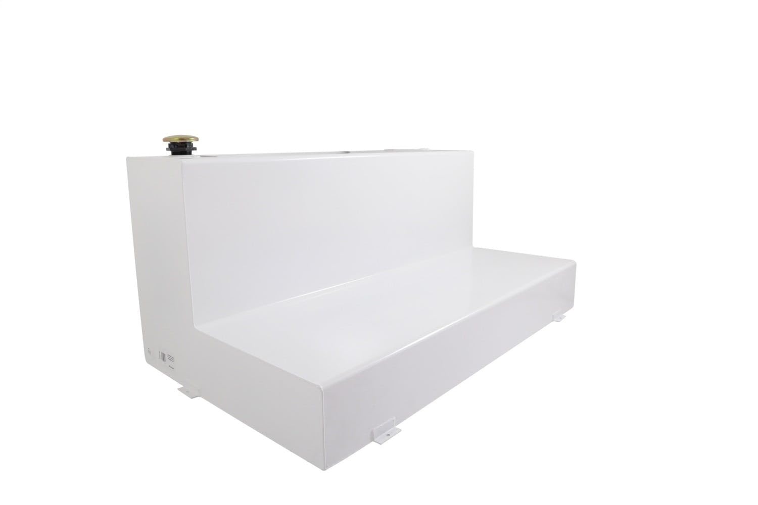 L-Shape Dee Zee DZ92756S Transfer Tank (111 gallon) - White Steel