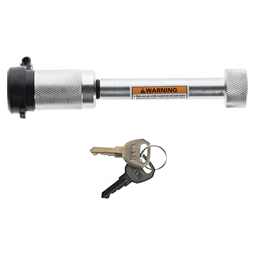Reese Towpower Trailer Hitch Ball Mount Interlock® Security Kit, 7,500 lbs. Capacity, Fits 2 in. Receiver, 4 in. Drop, Black