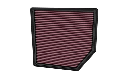 K&N Original High-Flow Lifetime Engine Air Filter: Increase Power: Premium, Washable: Compatible with 2023-2025 Chevrolet/GMC: Colorado, Canyon, 33-5143