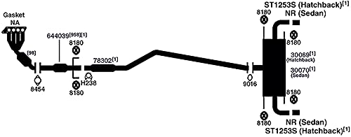 Exhaust Gasket AP Exhaust 9016