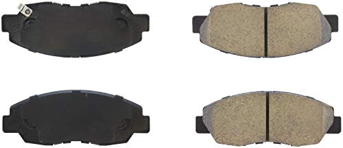 Front StopTech 308.07641 Brake Pads with Shims and Hardware Street