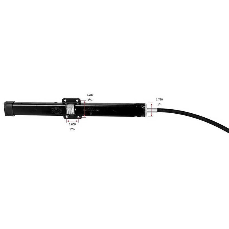 SeaStar SSC134xx Solutions Rack Steering Cable, for Back Mount Rack System