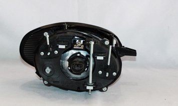 Left TYC Headlight Assembly Compatible with 1998-1999 Ford Taurus