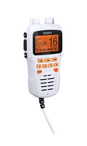 UM725 Series Marine VHF Radios Uniden UMRMIC Remote Microphone - White