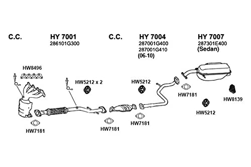 HW8139 Ansa - Exhaust Hanger