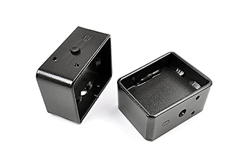 5" Rough Country Fabricated Steel Rear Lift Blocks | 9/16" Pin - 6596