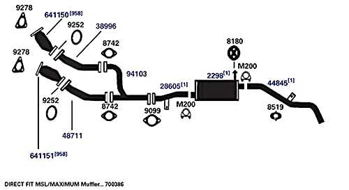 Exhaust Tail Pipe AP Exhaust Products 28605