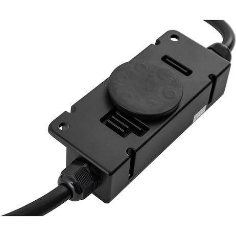 7-Way Trailer Connector Cable Strobe Kit-5 Ft Permanent Mount
