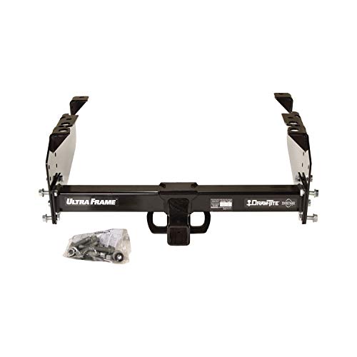 Ultra Frame Draw-Tite 41947 Class 5 Trailer Hitch, 2 Inch Square Receiver, Black Compatible with Selected Chevrolet, Dodge, Ford, GMc, RAM, Sterling (Please Verify Vehicle Application)