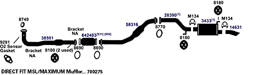 Exhaust Gasket AP Exhaust 8690