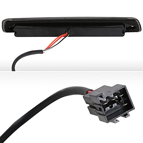 Smoke LED SPEC-D TUNING 3rd Brake Light Compatible with 1994-2001 Dodge RAM 1500/2500/3500, 2002 Dodge RAM 2500/3500 Models With Old Body Style