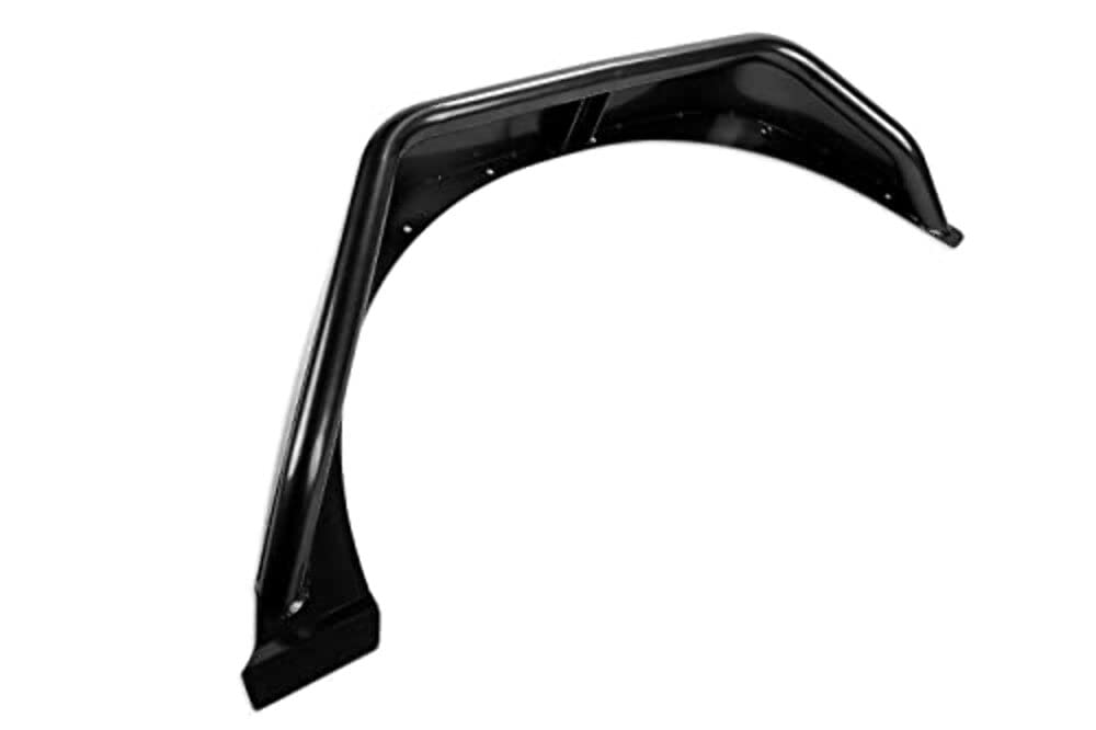 Fabtech Tube Fenders FTS24213 4.5 in. Wide Rear Steel Texture Black Tube Fenders