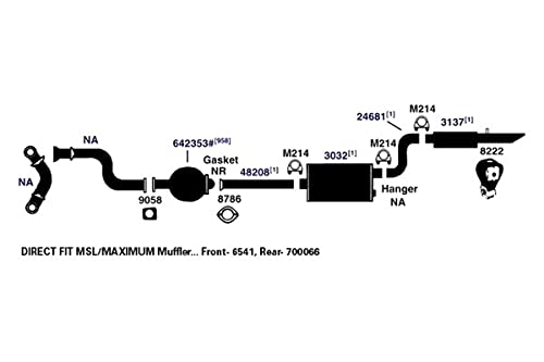 Exhaust AP Products Muffler 3032