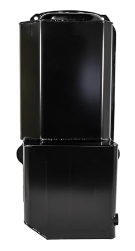 Oil Pan Moroso 21017 with Partitioned Tray for Chevy Small-Blocks Engines, Black